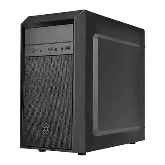 SilverStone PS16B Precision Mini Tower micro-ATX Case Black